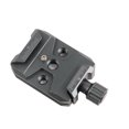 thumbnail image 1 of Swiss  QR-40S Aluminum Alloy Quick Release QR Plate Clamp with Arca QR Plate Slot 3/8-inch & 1/4-inch Screw Hole Compatible with  RS2/RSC2/RS3 QR Plate, 1 of 7