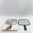 thumbnail image 3 of YOYA Toilet mirrors being hand-held mirrors,Hand Mirror, Extra Large Black Handheld Mirror with Handle, 9" W x 12.4" L, 3 of 10