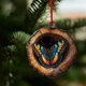 thumbnail image 1 of Adornos Navideños de Animales Xihbxyly Búhos Mapaches Colgantes para Árboles de Navidad 2D Acrílico, 1 of 6