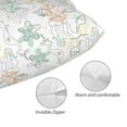 thumbnail image 3 of Fotbe Sea Animals Funda de Almohada Decorativa Estilo Occidental, Lujo en Algodón, Fundas para Almohadas King, Cojín Estampado para Decoración del Hogar-20"x30", 3 of 6