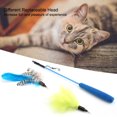 thumbnail image 3 of Cat Funny Wand Feather Bendable High Toughness Elastic Exerciser Set Interactive Toys, 3 of 13