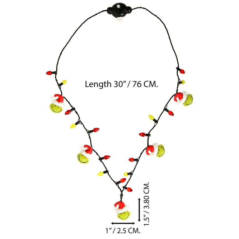 Walmart light hotsell up christmas necklace