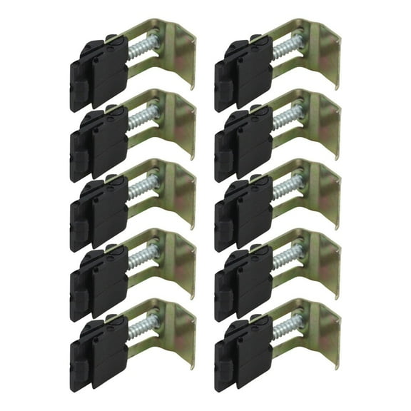 10x Undermount Adjustable Sink Clips 14-32 Mm Mounting Brackets Repair For Kitchen Sink Fixing Clips Accessories