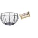 thumbnail image 1 of Cesta De Alambre Para Guardar Huevos, Cesta Tejida De Alambre De Hierro, Cesta De Frutas Y Verduras Campestres Para Encimera De Cocina, Baño, Verduras, Casa De Muñecas, Sofá De Madera En, 1 of 8