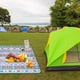 thumbnail image 4 of Xihbxyly Alfombra de Viaje para Exteriores, Manta de Picnic Impermeable, Esterilla de Playa Antiarena, Tamaño Grande para 2-4 Adultos, Fácil de Limpiar, Portátil, Multiusos, 150 X 100 Cm, Diseño Comp, 4 of 5