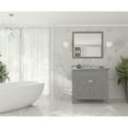 thumbnail image 2 of Laviva Wimbledon - 36 - Grey Cabinet + White Stripes Marble Countertop, 2 of 7