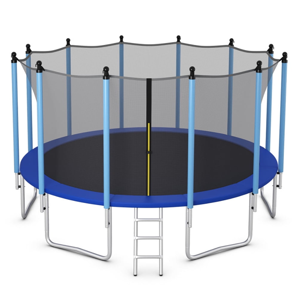 Aimee Lii Outdoor Trampoline with Safety Closure Net, Kids Recreational Trampolines, 16 ft Aimee Lii Outdoor Trampoline with Safety Closure Net, Kids Recreational Trampolines, 16 ft