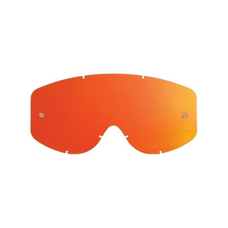 Castle Launch/Stage/Riot Goggle Replacement Lens Mirror Red