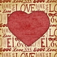 thumbnail image 2 of Grey, Jace 20x20 Gold Ornate Wood Framed with Double Matting Museum Art Print Titled - Valentine, 2 of 4