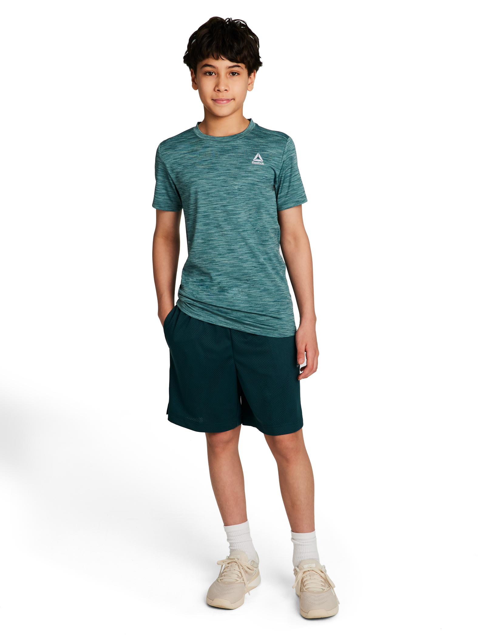 Reebok Boy's Athletic Stride 2-Pack Performance T-Shirt, Sizes 4-18