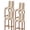 Beige, variant on Burnt Orange Ombre Bar Stool Covers Set of 2, Modern Abstract Art Farmhouse Gradient Stretch Bar Chair Covers with Backs, Removable Pub Counter Height Chair Cover for Kitchen Dining Room Cafe