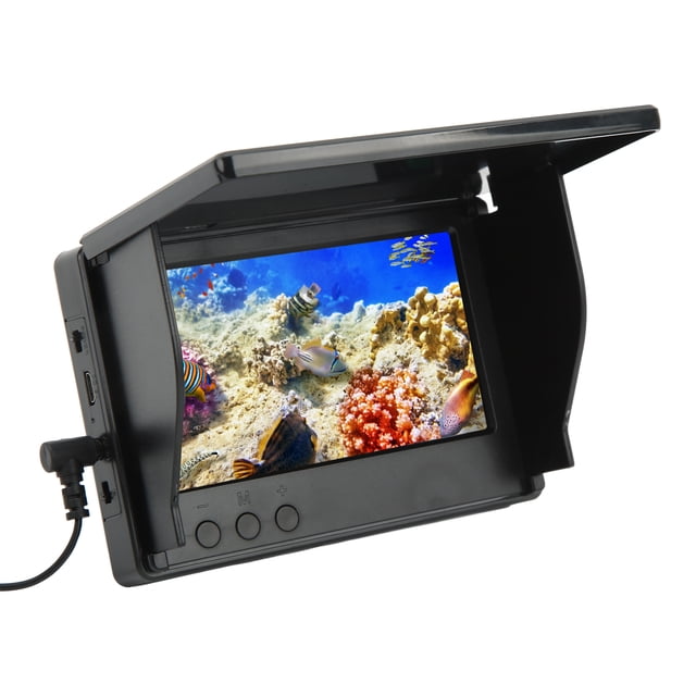 Cámara De Pesca Pantalla HD De 5 Pulgadas 0.34MP Buscador De Peces Submarino Transparente Para Pescar