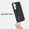 thumbnail image 3 of Stylish Texutre Case Cover for Samsung Galaxy S24+ Plus, Slim Fit [Compatible with Magsafe & Accessories] Shockproof Drop Protection Anti-Scratch Anti-Slip Bumper Rugged Case for Men, Black+Green, 3 of 6