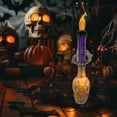 thumbnail image 2 of Feltree Flameless LED Skeleton Hand Candle Holder, Battery Operated Halloween Table Decoration for Party, Spooky Ghost Hand Light Prop, Resin Halloween Centerpiece (1Pc), 2 of 7