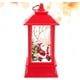 thumbnail image 1 of Farol de Papá Noel, farol de Navidad, candelabro a prueba de viento, farol de vela, decoración de mesa de Navidad rústica, rojo, 1 of 2