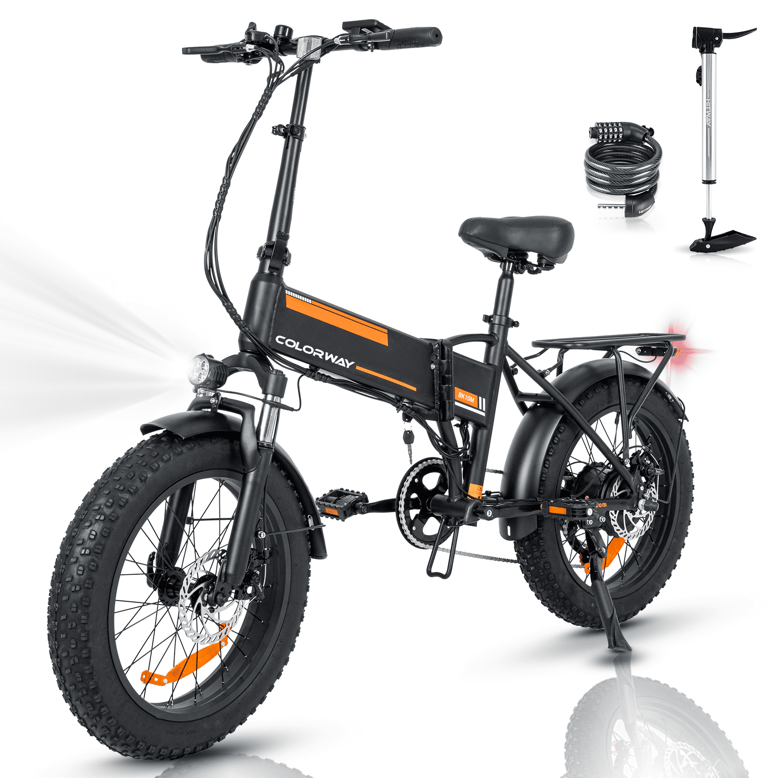 COLORWAY 20X4.0"Electric Bike for Adults Electric,750W Electric Bicycle