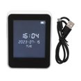 thumbnail image 1 of MP3 Player Multifunctional Recording Alarm Clock HD Screen Portable Lossless Sound Music Player with FM Radio for Sports Daily White, 1 of 5