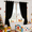 Black, variant on Christmas Velvet Curtains 2 Panels, 8 Metal Grommet Top Window Drapes, Festive Holiday Decor for Christmas & Daily Use, 14 Colors, 52"x84"/52"x96"/52"x108" Inch