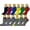 Grey & Color, variant on Womens Low-Cut Ankle Socks No-Show Colorful Pattern Fun Socks – 12 Pair