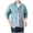 Blue, variant on SUYIDA Men's Stand Collar Track Jacket Zip Up Lightweight Athletic Coat Long Sleeve Breathable Sports Outerwear For Running Training Casual Daily Wear