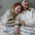 thumbnail image 3 of LHSHID Mother in Law Blanket Mother in Law Gifts from Daughter in Law White Throw Blankets Cozy Soft Floral Mother in Law Plush Blanket Birthday for Mother in Law 50x60in, 3 of 5