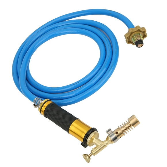 Propane Soldering Torch, Propane Welding Tools Practical Adjustable Gas Plumbing Torch with Hose for Jewelry Making for Welding