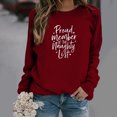 thumbnail image 1 of Pntutb Tops de mujer Suéter de cuello redondo con estampado navideño Blusa suelta Sudadera sin capucha Pntutb Pntutb-3584, 1 of 7