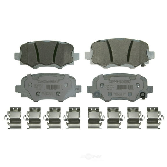 Disc Brake Pad Set Fits select: 2015-2023 JEEP RENEGADE, 2016-2020 FIAT 500X