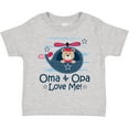 thumbnail image 3 of Inktastic Oma and Opa Love Me Grandson Boys Toddler T-Shirt, 3 of 5