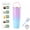 Blue Pink Gradient, variant on Upgraded Gradient 304 Stainless Steel Insulated Water Bottle Large Capacity Portable Sports Cup for Camping Office Gym Holiday Gift