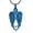 Blue#, variant on Cremation Jewelry Urn Necklaces for Ashes Angel Wings Heart Urn Ashes Keepsake Memorial Jewelry