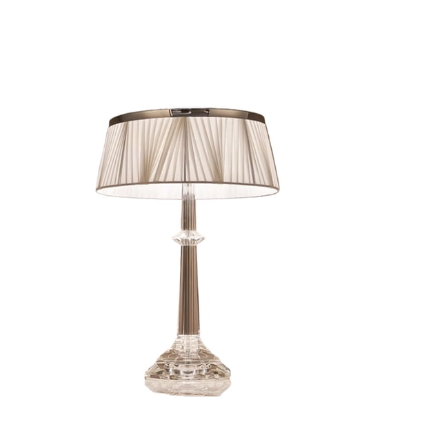 Nueva Luz De Lujo For Dormitorio Lámpara De Mesa De Cristal Lámpara De Noche Simple Lámpara De Mesa Decorativa De Estudio De Sala De Estar De Estilo Americano Moderno Y Cálido