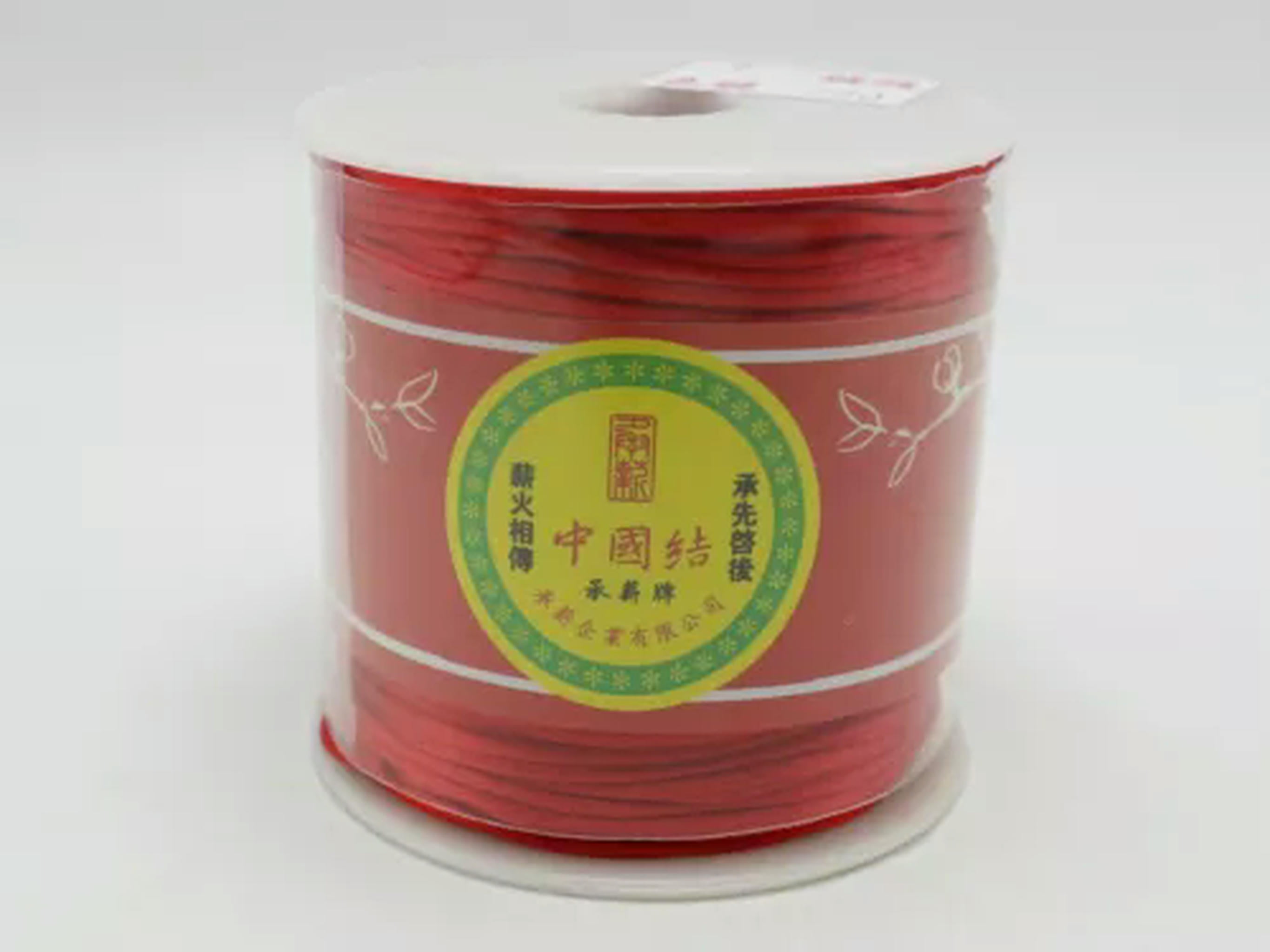 EOEMY 10 Roll 1mm Braided Macrame Satin Silk Cord Chinese Knot Nylon Rattail Thread-6# Green