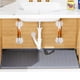 thumbnail image 1 of Alfombrilla para fregadero de cocina, impermeable, de silicona, 34" × 22" para baño, 1 of 8