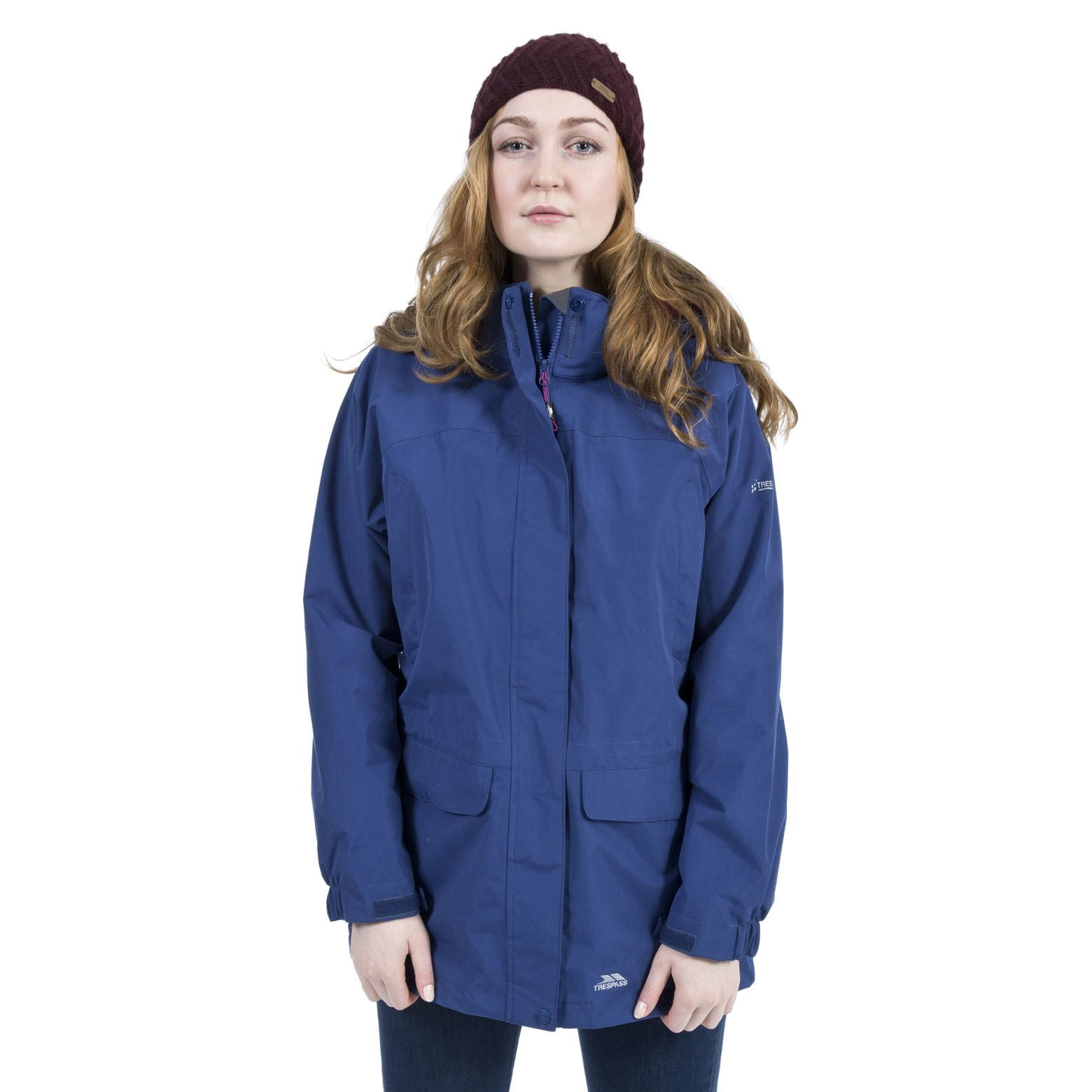 Gymax Women' Waterproof Jacket Hooded 