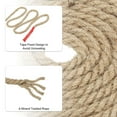 thumbnail image 3 of Uxcell 1/2 Inch 19.7 Feet Jute Rope Natural Manila Rope 4 Strand Twisted Thick Heavy Twine Rope, 3 of 5