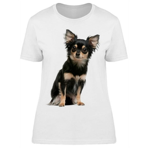 Lovely Chihuahua, Sits T-Shirt Women -Image by Shutterstock, Female XX-Large