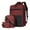 Red, variant on VALSEEL School Backpack Fashion Three-piece Backpack Male Business Usb Charging Laptop Bag High-capacity Students Bag Laptop Backpack, Red