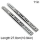 thumbnail image 5 of Drawer Runner Rail Replacement Silver Slide Attachment Bearing Furniture, 5 of 5