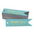 thumbnail image 1 of Inkdotpot Real Gold Foil Thank You For Celebrating With Me Birthday Tags Favor Hang Paper Tags 50 Pieces, 1 of 1