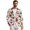 Poinsettia, variant on KUIFORTI Reindeer Bow Men's Blazer One Button Sports Jacket Long Sleeve Outfit for Business Travel Office Work Graduation