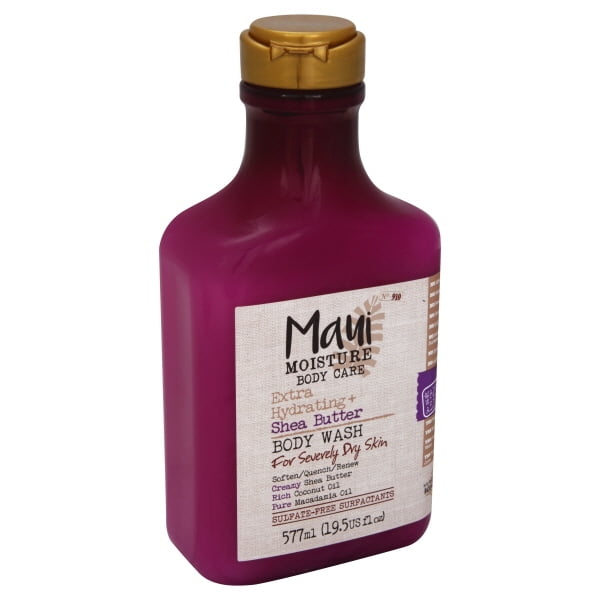 Maui Moisture Extra Hydrating Shea Butter Body Wash 19.5z