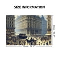 thumbnail image 2 of WYYP European City Scene Wooden Puzzle Challenging Difficult Wood Puzzle for Adults 1000 PCS, 2 of 6
