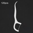thumbnail image 2 of Floss Cleaning  Floss 120pcs Portable Teeth Stain Removal Floss Disposable  Floss Stick Oral Care Tool, 2 of 8