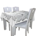 thumbnail image 2 of EREHome White Owl Tablecloth 60x84 inches, 2 of 4
