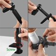 thumbnail image 4 of Pet Hair Dryer Clip Holder, 360 Rotatable Pet Grooming Hair Dryer Stand Hands Free Aluminum Alloy Hair Dryer Rack-Yvan, 4 of 5