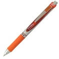 thumbnail image 4 of Pentel EnerGel RTX Retractable Liquid Gel Pen, Medium Line, Metal Tip, Orange Ink, 2-Pack (BL77BP2F), 4 of 4