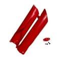 thumbnail image 2 of DYNWAVECA 2Pcs Shock Absorber Guard Front Fork Guard Cover Boot Protective Cover Compatible Replacement for TC125/250 Red, 2 of 10