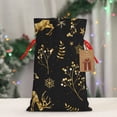 thumbnail image 5 of Naloa Christmas Gold Deers1 Drawstring Christmas Bags, 3D Xmas Gift Bags, Christmas Wrapping Bags, Xmas Goodie Bags, Treat Pouch Bags, Party Favor Bags-Small, 5 of 9