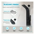thumbnail image 5 of Aura Series 39 in. 2-Jetted Full Body Shower Panel System in Matte Black with Rainfall Showerhead and Handheld Sprayer, 5 of 11